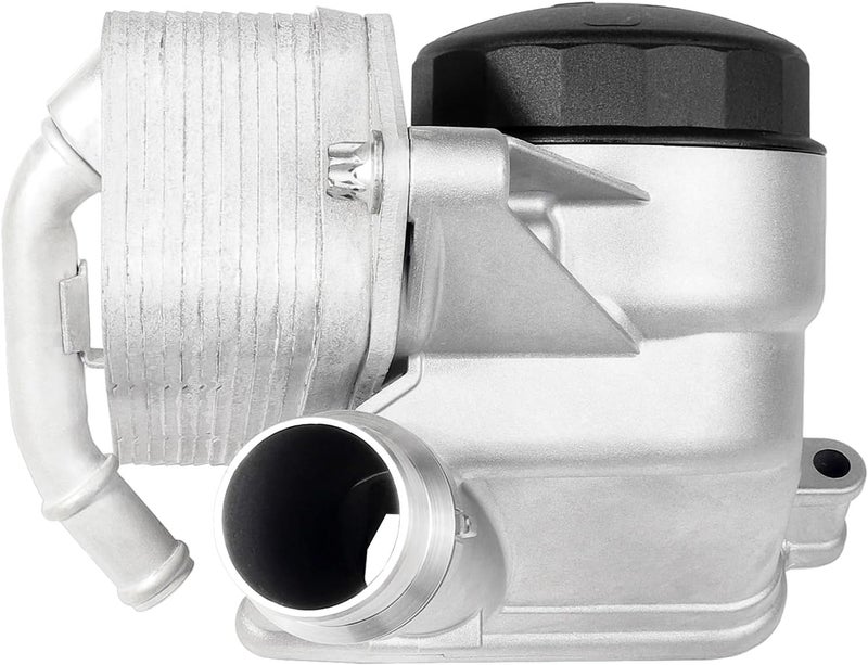 liriuda Oil Filter Housing Assembly with Engine Oil Cooler 11428642289 Replacement for BMW 328i 2011-2015, 528i xDrive 2010-2011, BMW X1 2013-2015, X3 2009-2015 2.0L 2.5L 3.0L w/Oil Filter Housing Cap Gasket - Image 5